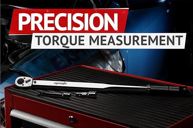 EPAuto 1/2-Inch Drive Click Torque Wrench,25-250 ft.-lb./33.9~338.9 Nm