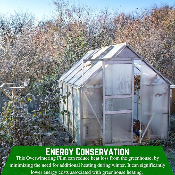 Farm Plastic Supply - Protective Clear Overwintering Plastic Film - Overwintering Film, 6 Mil Clear Plastic Film, Greenhouse Plastic, Durable Plastic Sheeting (4 Mil 3' x 100')