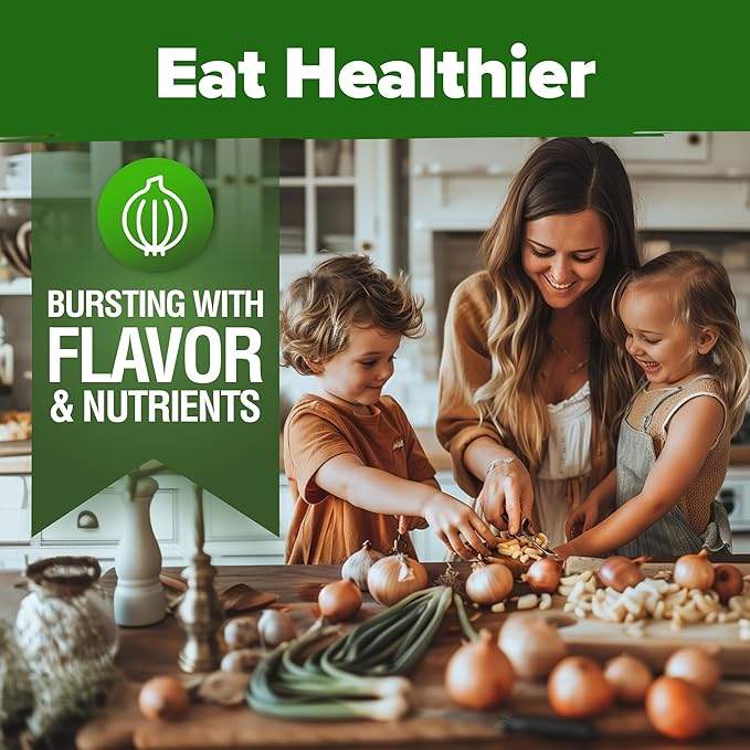 HOME GROWN 8 Onion Seeds for Planting – 1,600 Heirloom Vegetable Seeds – Grow Sweet, Yellow, Red, Spanish, Green & Vidalia Onions in Outdoor or Indoor Home Garden