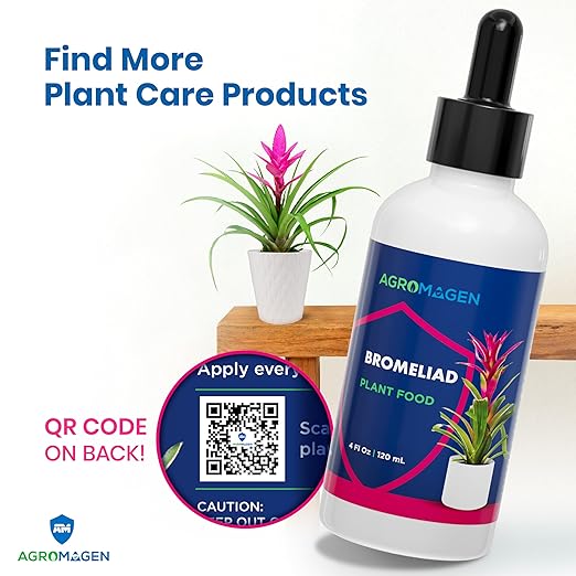 Plant Food with Essential Nutrients & Chelated Micronutrients, Liquid Fertilizer (4 fl.oz.) (Bromeliad)