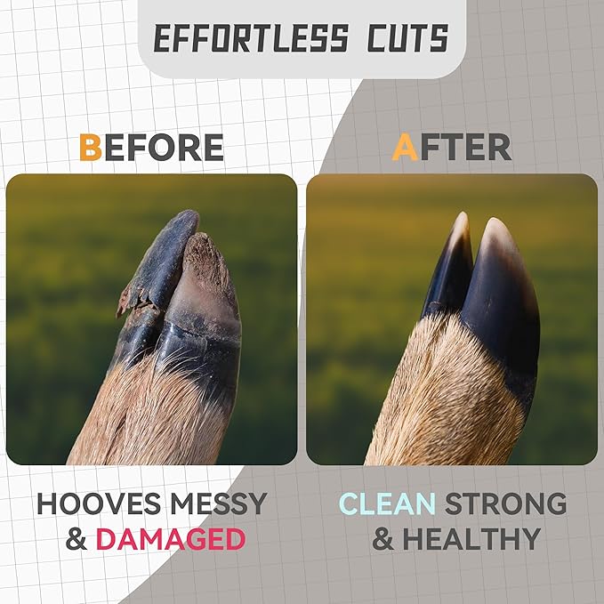 Goat Hoof Trimmers & Farrier Shears, Hoof Trimmers For Goats and Sheep, Multi-Purpose Goat Hoof TrimmerShear Garden Wire Pipe Cutting Tool