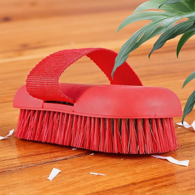 Horse Brush | 2-in-1 Livestock Cleaning Tools - Horse Massage Tools Cleaning Brush,for Bathing Shedding Dematting Washing Goat Cow Cattle Stable Farm Pasture