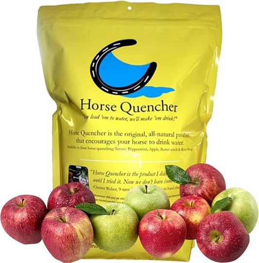 Horse Quenchers Horse Hydration Supplement Treat, Thirst Quencher for Horses, All-Natural Grains for Equestrians and Horse Owners, Aids in Preventing Health Issues - 3.5 lbs Bag