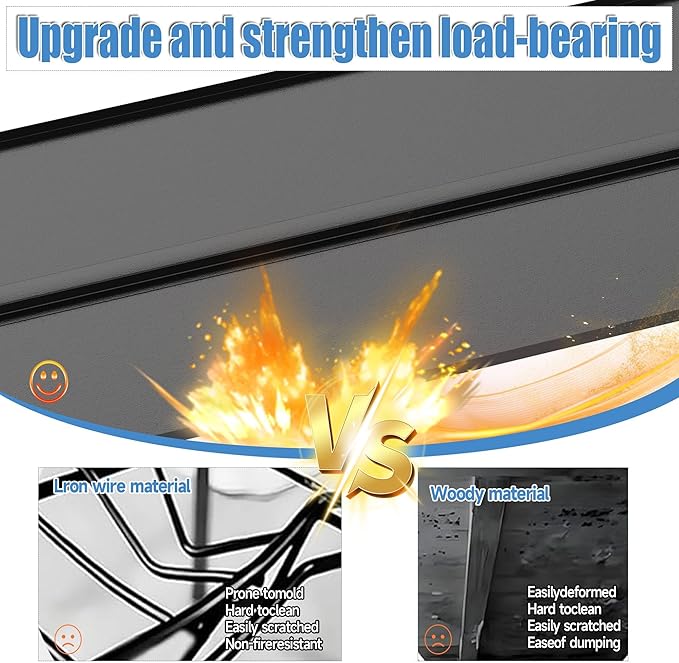 Storage Shelves, Garage Metal Shelving Unit, Adjustable, Double-Layer Column with Reinforced Ribs, Heavy-Duty, Capable of Bearing 600-3600 lbs (Black, 32 * 20 * 14, 3-Tier)