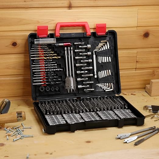 KingTool Drilling and Driving Accessory Kit (KingTool 318-Pieces Screwdriver and Drill Bit Set)