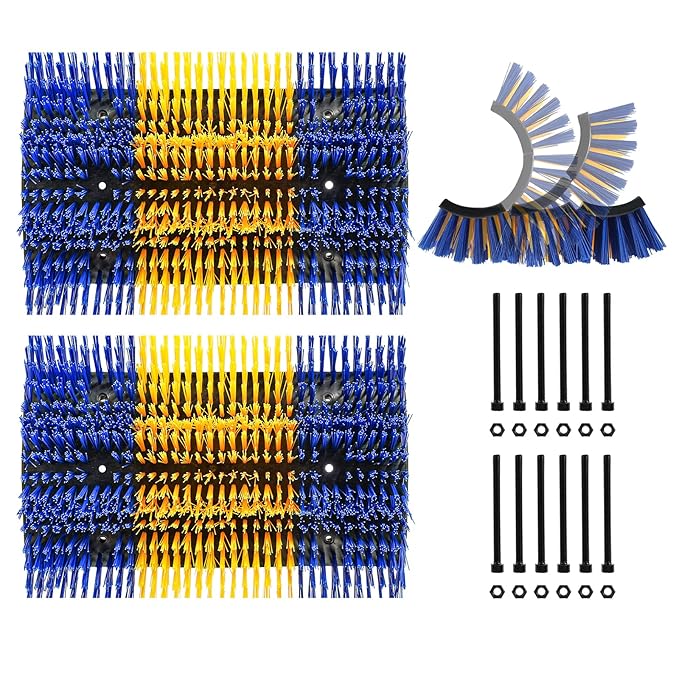 Livestock Scratching Brush, 2Pcs Upgraded Large Cattle Scratcher with 12 Screws, Horse Brushes for Grooming, Relieve Itching on the Back, Livestock Supplies for Horse, Goat, Cow, Pig(XL Brush)