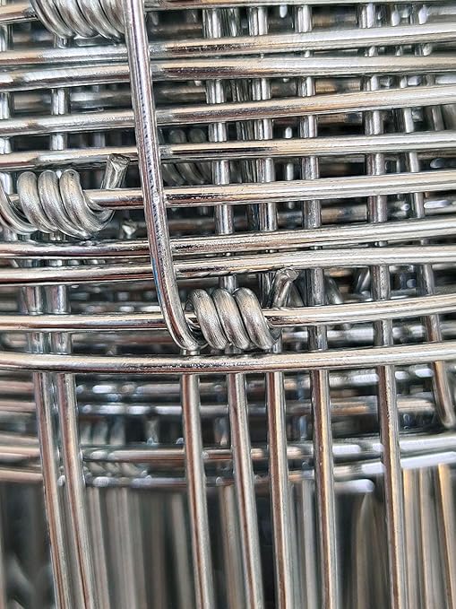 Cattle Panel for Deer Fence, Goat Fence, Cattle Fence - 3ft x 164ft 14Gauge Galvanized Wire Garden Animal Barrier for Small Livestock, Poultry, Rabbit and Dog Enclosures, Field Fence Roll