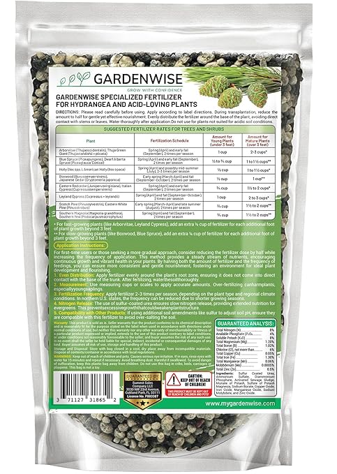 Evergreen Fertilizer – All-Purpose Granular Plant Food for Outdoor Trees and Shrubs, Azaleas, Magnolias, Pines & Arborvitae – Slow-Release Formula (12 oz)