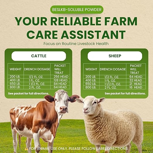 Soluble Drench Powder, Levamisole Hydrochloride, Dewormer for Sheep and Cattle