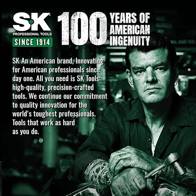 SK 11-Piece Magnetic Screwdriver Set, Includes Slotted/Phillip/Star Screwdrivers, S2 Steel, SureGrip Handle