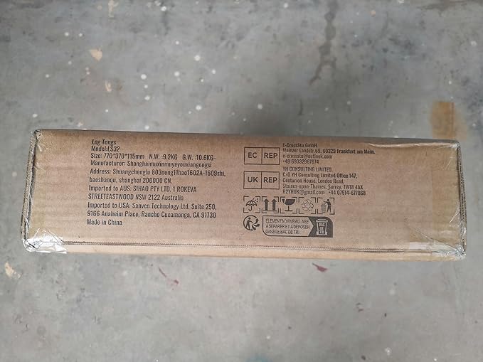 VEVOR Heavy Duty Rotating Steel Lumber Skidding Tongs, 32 inch 2 Claw Log Lifting Tongs, 1543 lbs/700 kg Loading Capacity