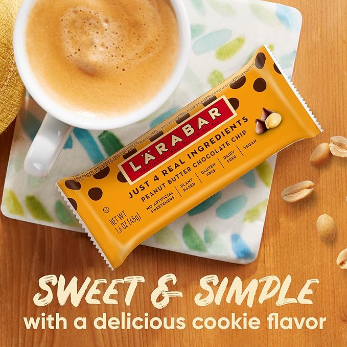 Larabar Variety Pack, Gluten Free Vegan Fruit & Nut Bars, 18 Bars, 1 lb 14 oz