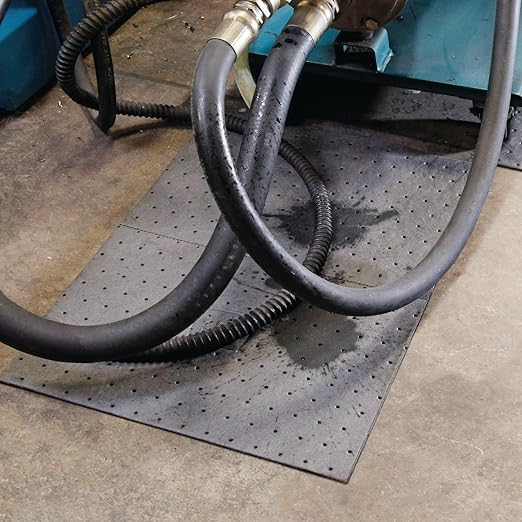 PIG Premium Absorbent Mat Pads | 20 Oil Absorbent Pads | The Original PIG Mat | 15" x 20" Oil Pads | Each Pad Absorbs 28 oz | Total Absorbency is 4.4 Gallons | 20-Count | Heavyweight | PM50275