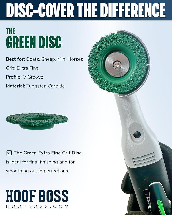 Hoof Boss - Trim-It-All Mobile Hoof Trimmer Set - Battery Powered – Requires 20 Volt Battery Not Included