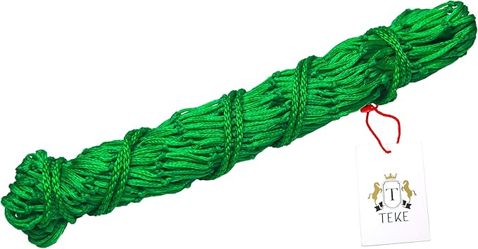 T TEKE 2 pcs Classic Slow hay Feeder hay nets, 40" Length with 2" Holes, Horse Supplies hay Bags for Horses, Goat Feed