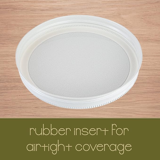 Large Glass Jars 1 Gallon – 4 Pack Wide Mouth Mason Jars with Airtight Metal Lids – Made in USA – Gallon Jars for Fermenting, Pickling, Canning, Water Glassing Eggs, Sourdough Starter & Storage