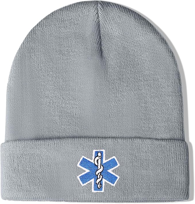EMT Beanie Hat for Men Women EMTs Gifts Paramedic Gifts for Emergency Medical Technician Funny Stuff