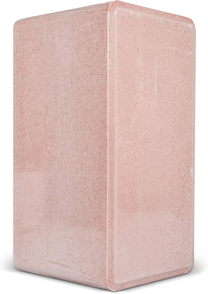 Himalayan Secrets Compressed Pink Salt Lick Brick for Livestock & Wildlife, Pure & Natural Feed Salt Block, Minerals & Trace Elements, No Additives, Durable & Long Lasting, 8.8LB (4KG)