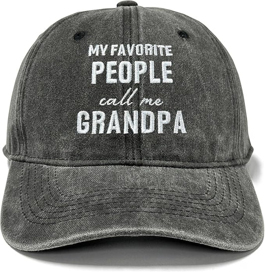Adjustable Embroidery Baseball Hat for Men Women