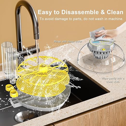 Incubator for Hatching Eggs-12 Egg Capacity, Automatic Egg Turner, Temperature & Humidity Control, 360° Viewing for Chicken, Duck and Quail Eggs