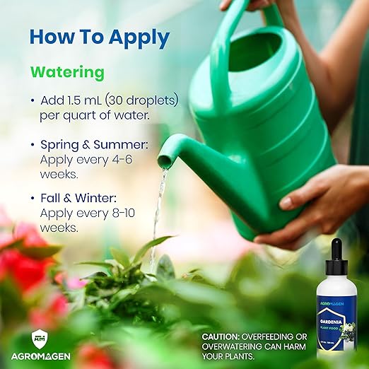 Plant Food with Essential Nutrients & Chelated Micronutrients, Liquid Fertilizer (4 fl.oz.) (Gardenia)