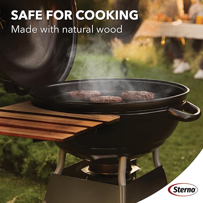 Sterno Instant Fire Starter Squares, 144 Count — Made with Natural Wood, Odorless, Lights Instantly Even When Wet, Indoor/Outdoor