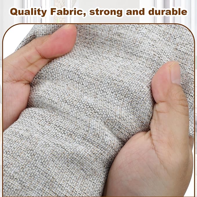 75 Quarts Extra Large Decorative Storage Bins with Lids, 3 Packs Beige Collapsible Storage Bins with Lids, Stackable Storage Bins Decorative Box Storage With Lid Extra Large