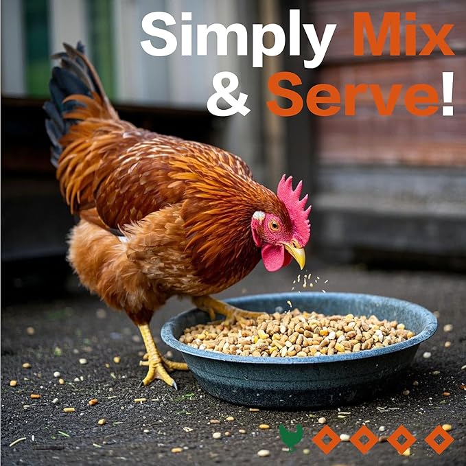 Jmxu's Chicken Dewormer Powder, Natural Formula Poultry Dewormer, Safeguard Chicken Dewormer Powder for Laying Hens, Chicks, Roosters, Turkeys to Relieve and Prevent Worms, 1 LB