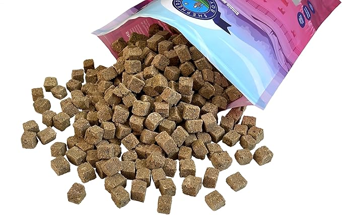 Shepherd Boy Farms Freeze Dried Raw Dog Food, Pork Recipe, All Natural, No Synthetics, Made in USA with Goat's Milk & Organic Produce, High Protein, Complete Meal (14oz)