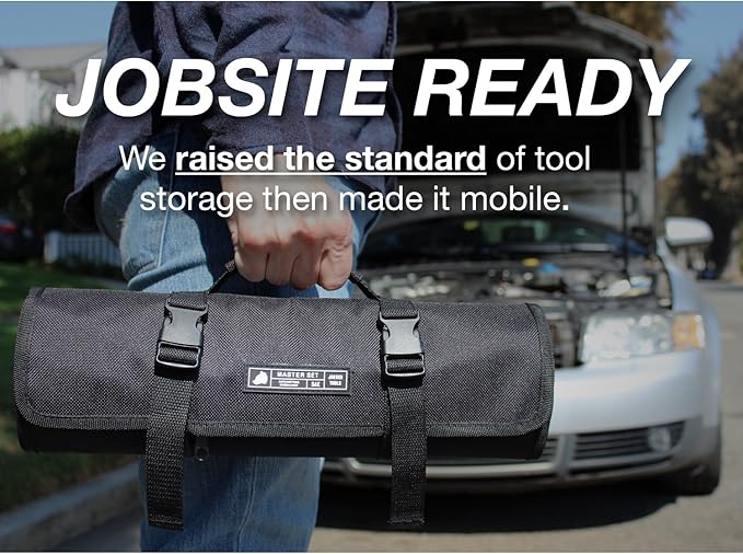 Jaeger 15pc Inch TIGHTSPOT 90-Tooth Ratcheting Combination Wrenches MASTER SET - Our LARGEST SAE/INCH SET With Bear Keeper Rollup Case