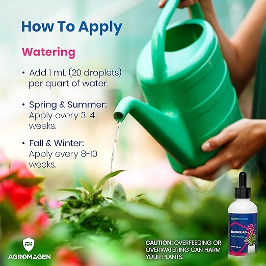 Plant Food with Essential Nutrients & Chelated Micronutrients, Liquid Fertilizer (4 fl.oz.) (Bromeliad)