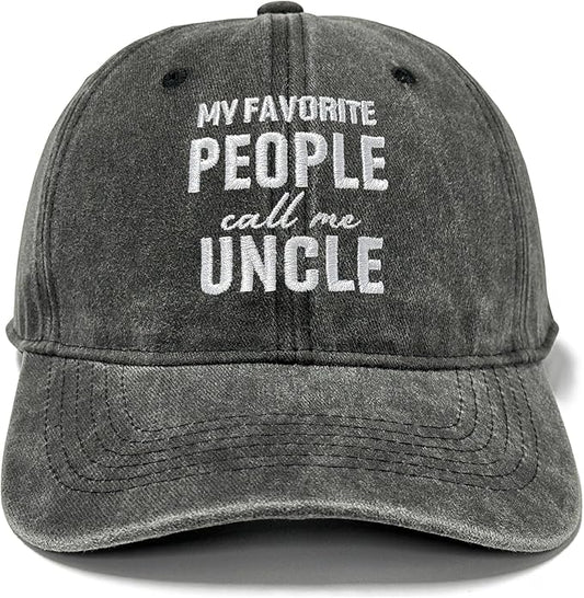 Adjustable Embroidery Baseball Hat for Men Women