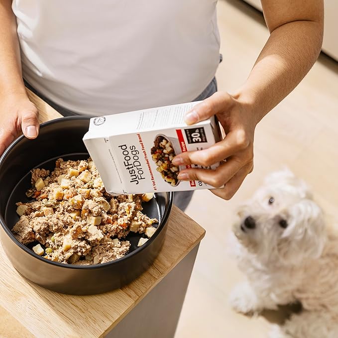 JustFoodForDogs Pantry Fresh Wet Dog Food, Complete Meal or Dog Food Topper, Beef & Potato Human Grade Dog Food Recipe - 12.5 oz (Pack of 12)