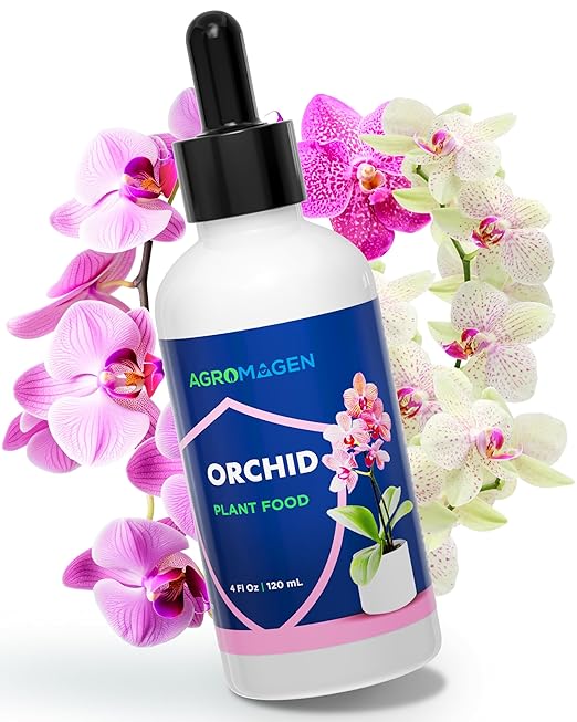 Plant Food with Essential Nutrients & Chelated Micronutrients, Liquid Fertilizer (4 fl.oz.) (Orchid)