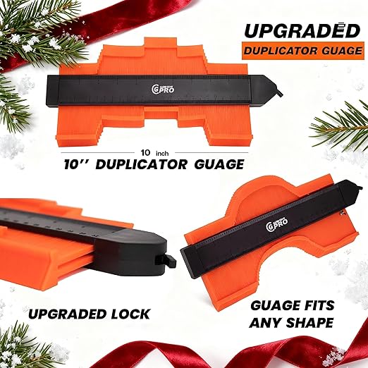 Carib Gear Pro Professional Laminate Flooring Tools Installation Kit with Tapping Block, Rubber Mallet, 44 pcs Pull Bar, and 40 pcs Spacers for Vinyl Plank, LVP, and Hardwood Laminate Floor