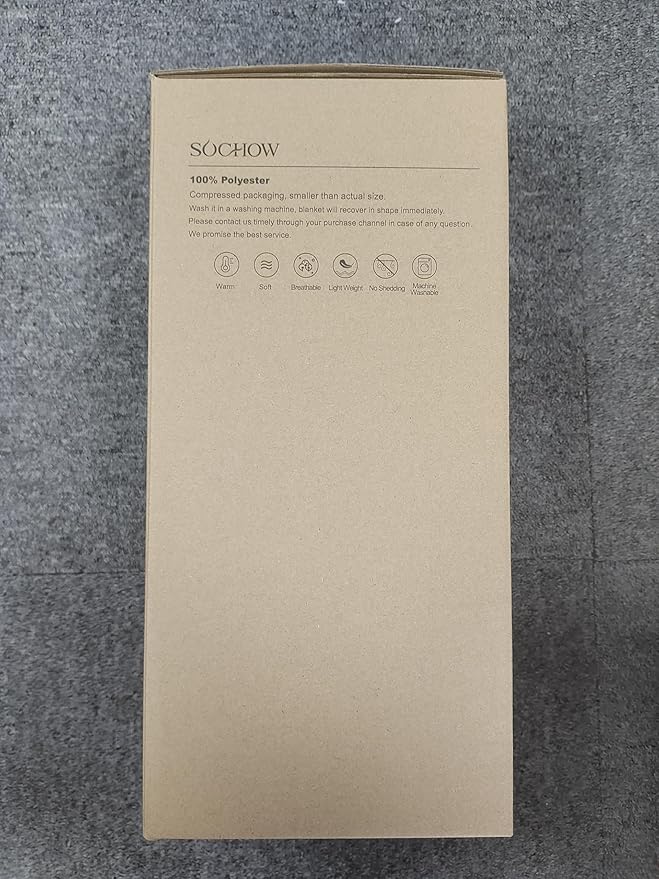 SOCHOW Sherpa Fleece Throw Blanket, Double-Sided Super Soft Luxurious Plush Blanket Twin Size, Aubergine 60inch X80''