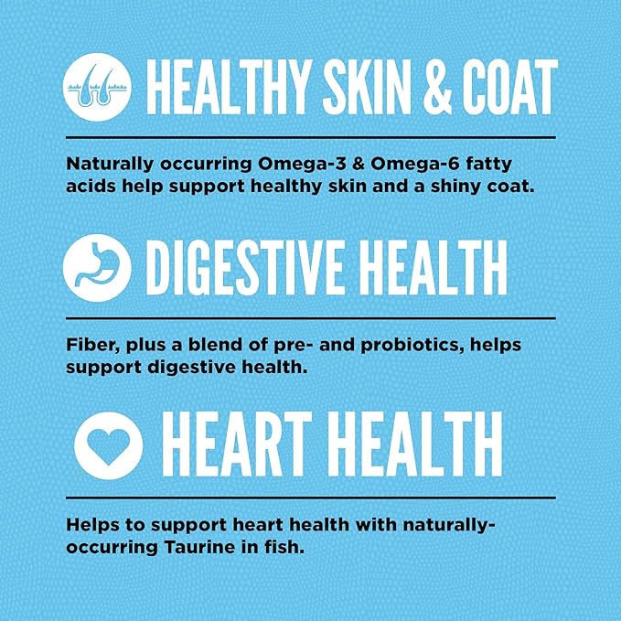 ORIJEN Grain Free High Protein Premium Dry Cat Food Six Fish Recipe 12lb Bag