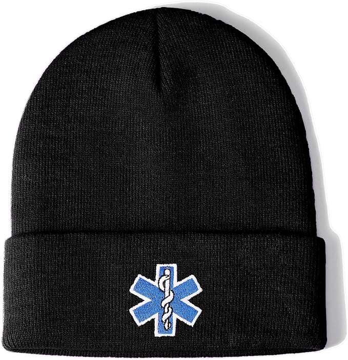 EMT Beanie Hat for Men Women EMTs Gifts Paramedic Gifts for Emergency Medical Technician Funny Stuff