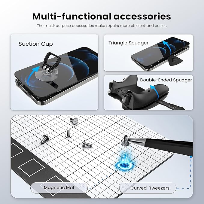 JOREST 152 in 1 Precision Screwdriver Set, Tool Gifts for Men, Magnetic Tool Kit with Torx Triwing Bits, Repair for Electronics,Macbook, Laptop, PC, RC, PS5, iphone,Jewelers, XBOX, Glasses
