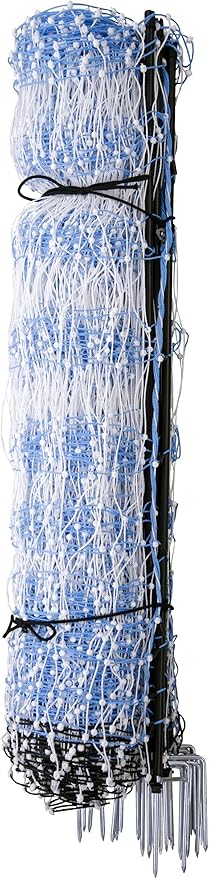 Starkline Standard Electric Poultry Netting 42" x 164' (11/42/3) Electric Chicken Fencing for Backyards, Homesteads, Farms, and Ranches