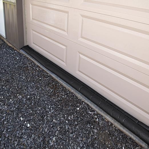 PIG Water Barrier | Sandless Sandbags for Flooding | 2 Pack | 10'L x 6.5"W x .25"H | Water Diverter | PM50417