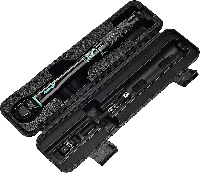 EPAuto 1/4-Inch Drive Click Torque Wrench, Black, 20-200 in.-lb.