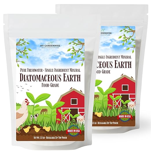Diatomaceous Earth Food Grade – Diatomaceous Earth (DE) Powder – Pets & Plants Safe – Made in USA (7.6 lb)