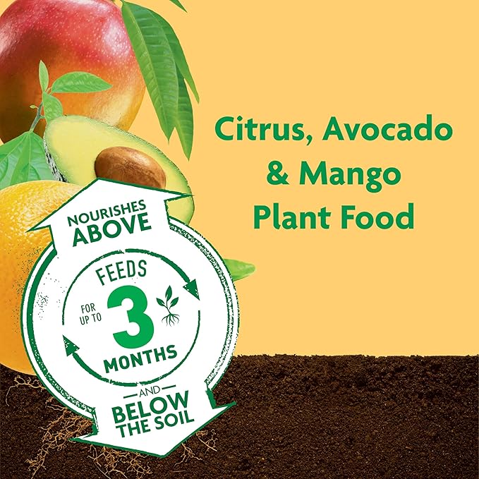 Miracle-Gro Shake 'N Feed Continuous Release Citrus, Avocado & Mango Plant Food, 4.5 lb.