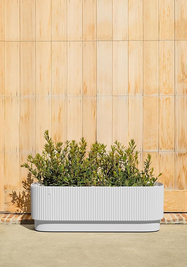 Veradek Demi Series Raised Garden Bed - Self-Watering Planter for Backyard & Garden | All-Weather Use