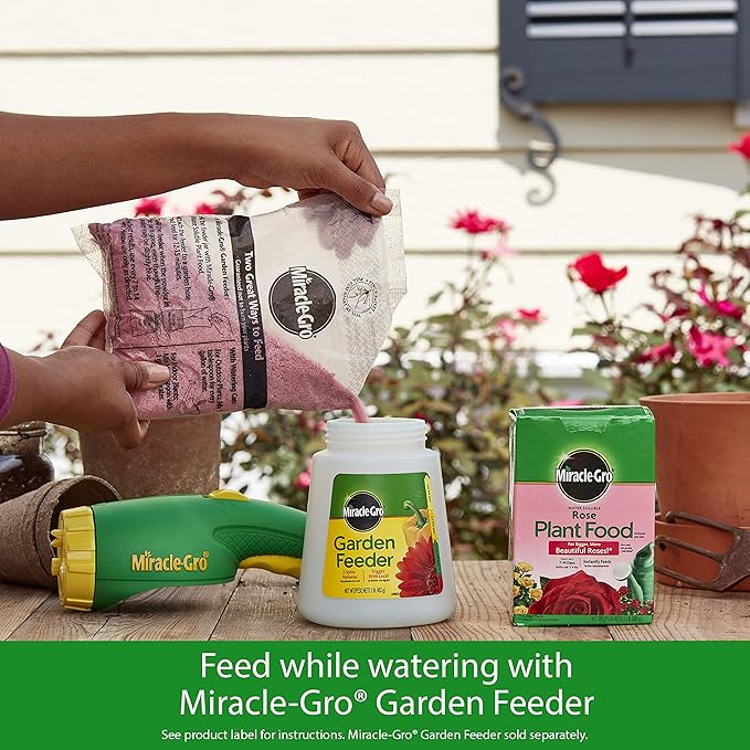 Miracle-Gro Water Soluble Rose Plant Food 1.5 lbs., 2-Pack