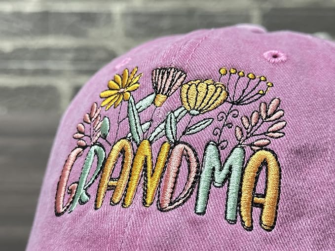 Embroidered Baseball Hats for Men and Women