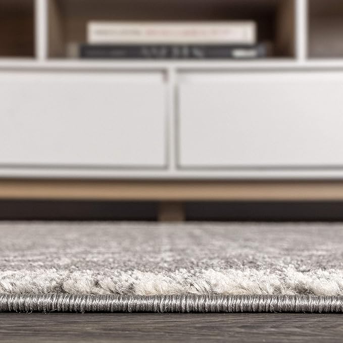 JONATHAN Y Amir Moroccan Beni Souk Gray/Cream Indoor Area Rug, 10x14, Bohemian, Scandinavian, Easy-Cleaning for Living Room, Bedroom, Kitchen, Pet Friendly, Non-Shedding (MOH200C-14)