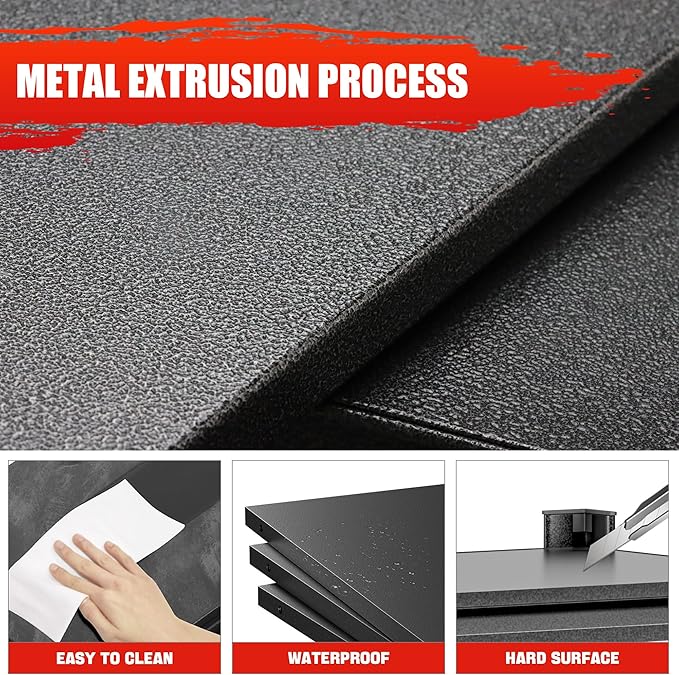 5-Tier Heavy Duty Steel Garage Shelving Unit, Adjustable Metal Utility Shelves, Industrial Storage Rack for Garage, Warehouse, and Storage Solutions 16" D x40 W x78 H（5 pcs）