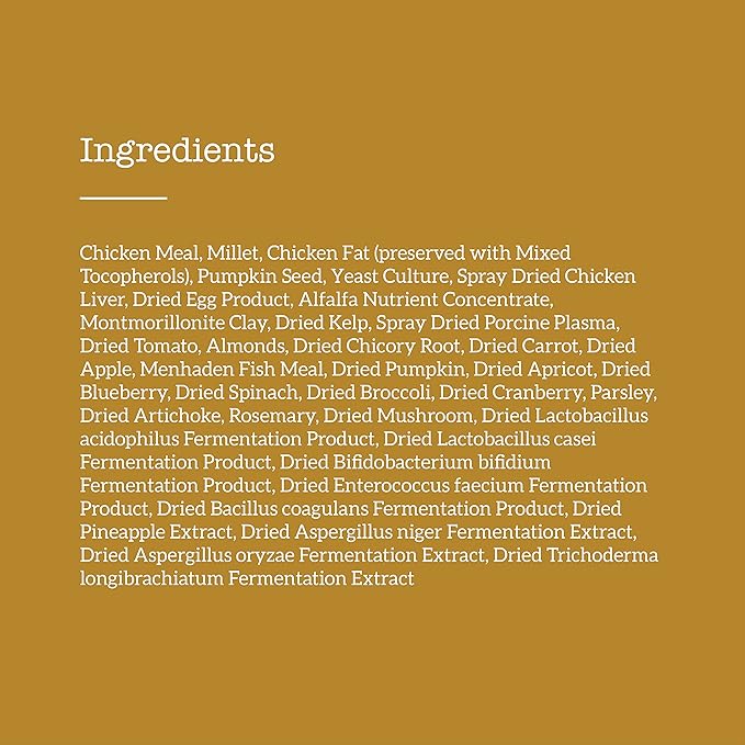 Nature's Logic Feline Chicken Meal Feast Cat Food - High-Protein Dry Food for Cats, 100% Natural Nutrition with Probiotics & Prebiotics - All Life Stages - Chicken, 15.4lbs